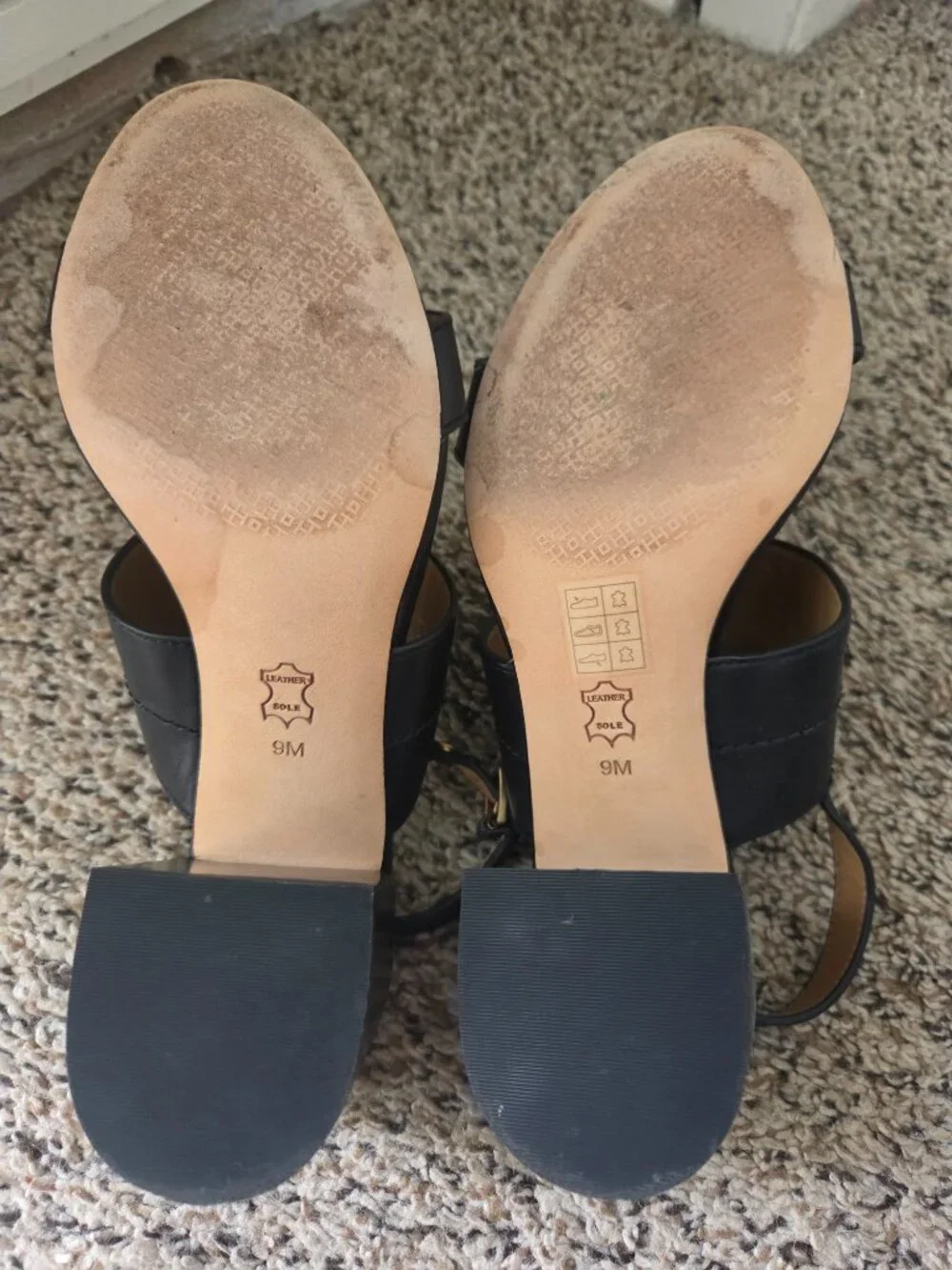 Tory Burch Women's Black Everly Sandal - Size 9